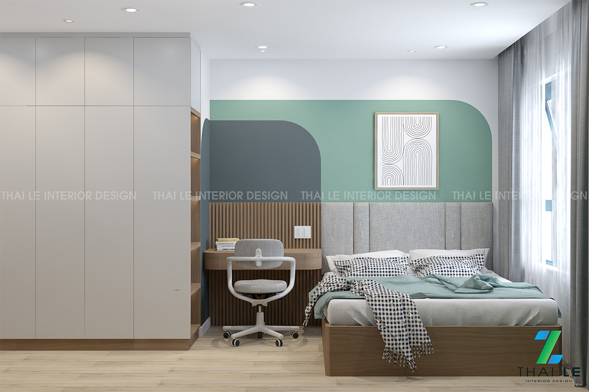 Thiết kế nội thất căn hộ West Gate Bình Chánh - 85m2